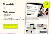 Accountant Wix Studio Website, a Wix Template by Template Twist Shop (Thumbnail 4 of 10)