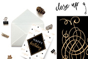 Gold glitter border clip art, a Graphic by ConfettiBears (Thumbnail 2 of 5)
