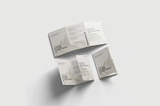 A5 Trifold Mockup, an Advertising Mockup by Se٧enStudio (Thumbnail 3 of 4)