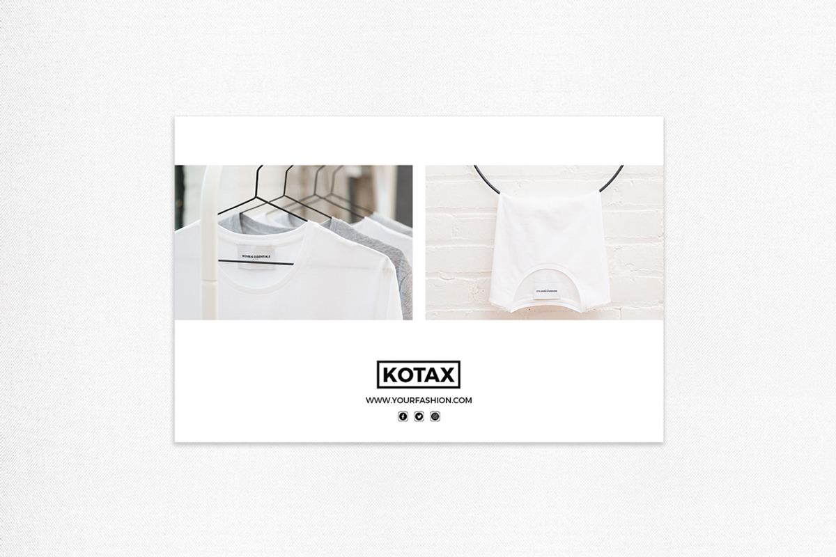 Kotax - Postcard Flyer, a Card Template by BetterSry (Photo 3 of 7)