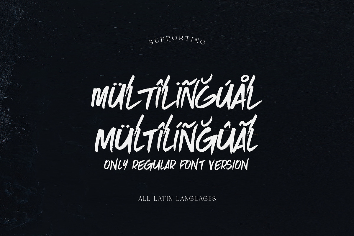 Tokyo Brush & SVG Font, a Handwritten Font by Cruzine (Photo 6 of 7)