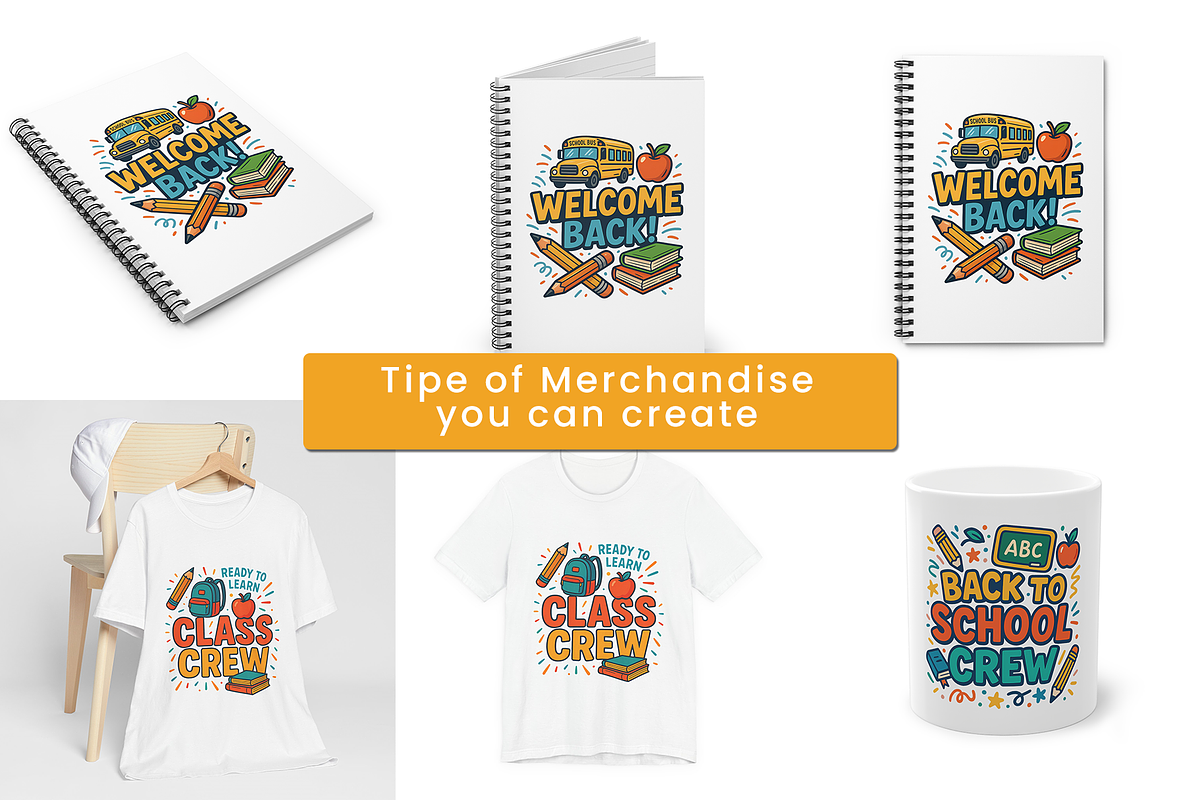 Back to School Clipart Bundle, an Object Graphic by Nina Shaw (Photo 7 of 10)
