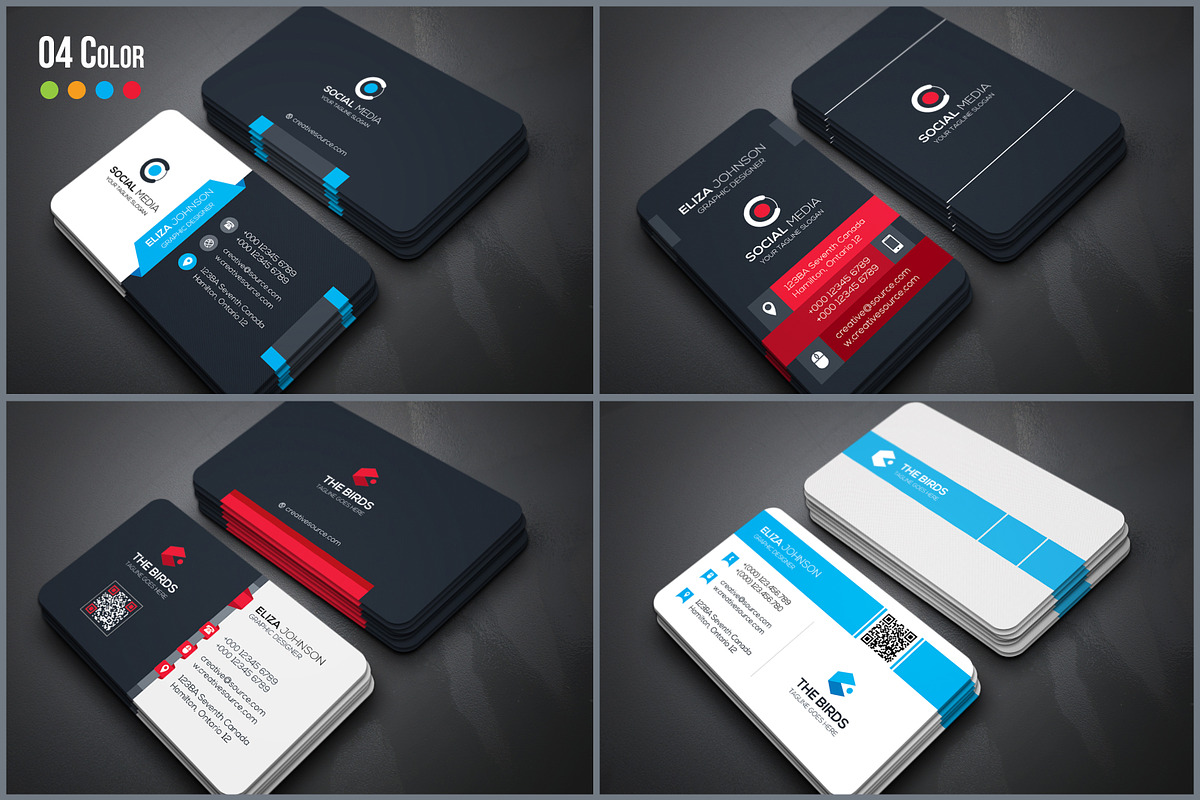 Business Cards Bundle 50, a Business Card Template by Genereux Art (Photo 14 of 14)