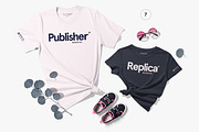 Bella Canvas 3001 Family Mockup Set, a Shirt Mockup by creatsy5 (Thumbnail 16 of 24)