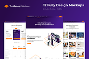 SAAS Website Template in Figma, an UI Kit Template by LoyolDesigns (Thumbnail 3 of 4)