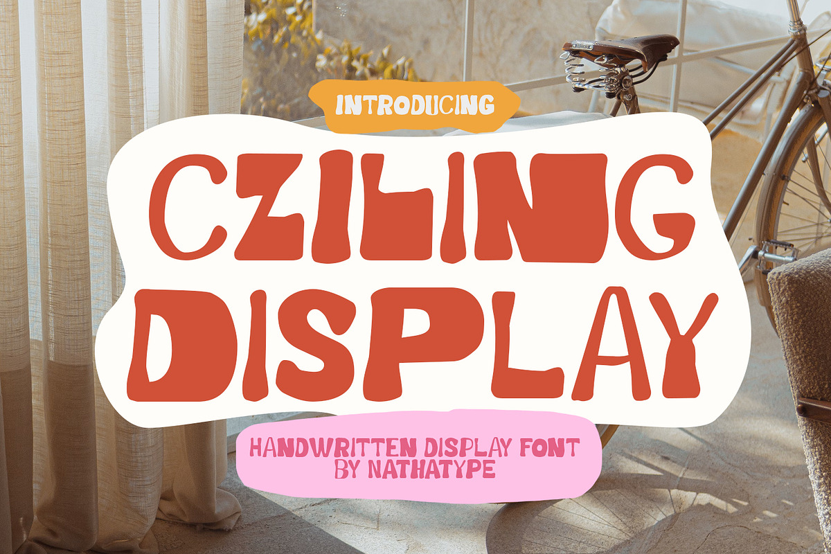 Cziling Display, a Symbol Font by Nathatype (Photo 1 of 11)