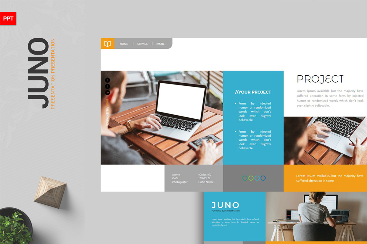 Juno Powerpoint Template, a Presentation Template by Dedijuniadi (Photo 4 of 4)