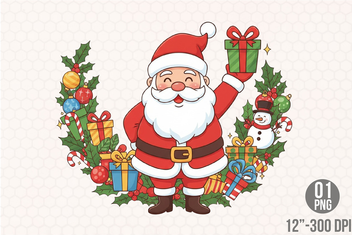 Christmas Design PNG, an Illustration by Designking (Photo 1 of 4)