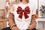 Santa Bow Png, Red Christmas Belt, an Object Illustration by Libby Wishes (Thumbnail 2 of 3)