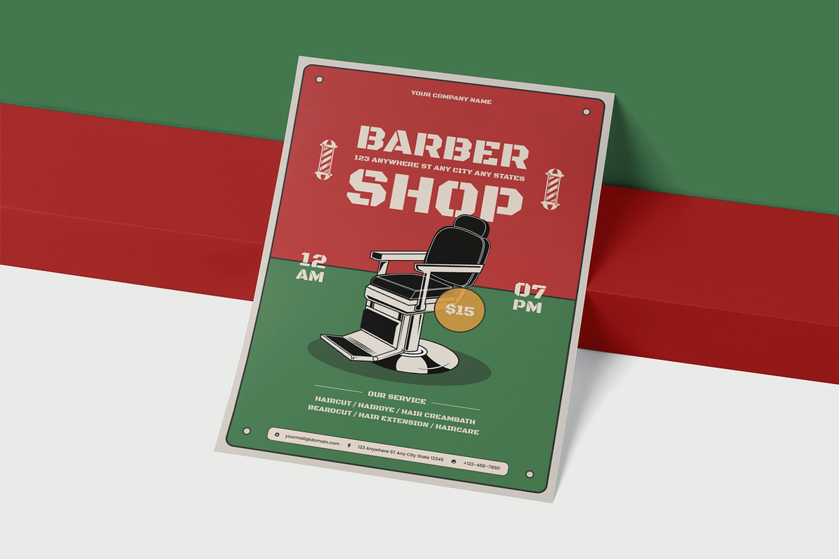 Barbero - Flyer, a Print Template by VUNIRA (Photo 2 of 2)