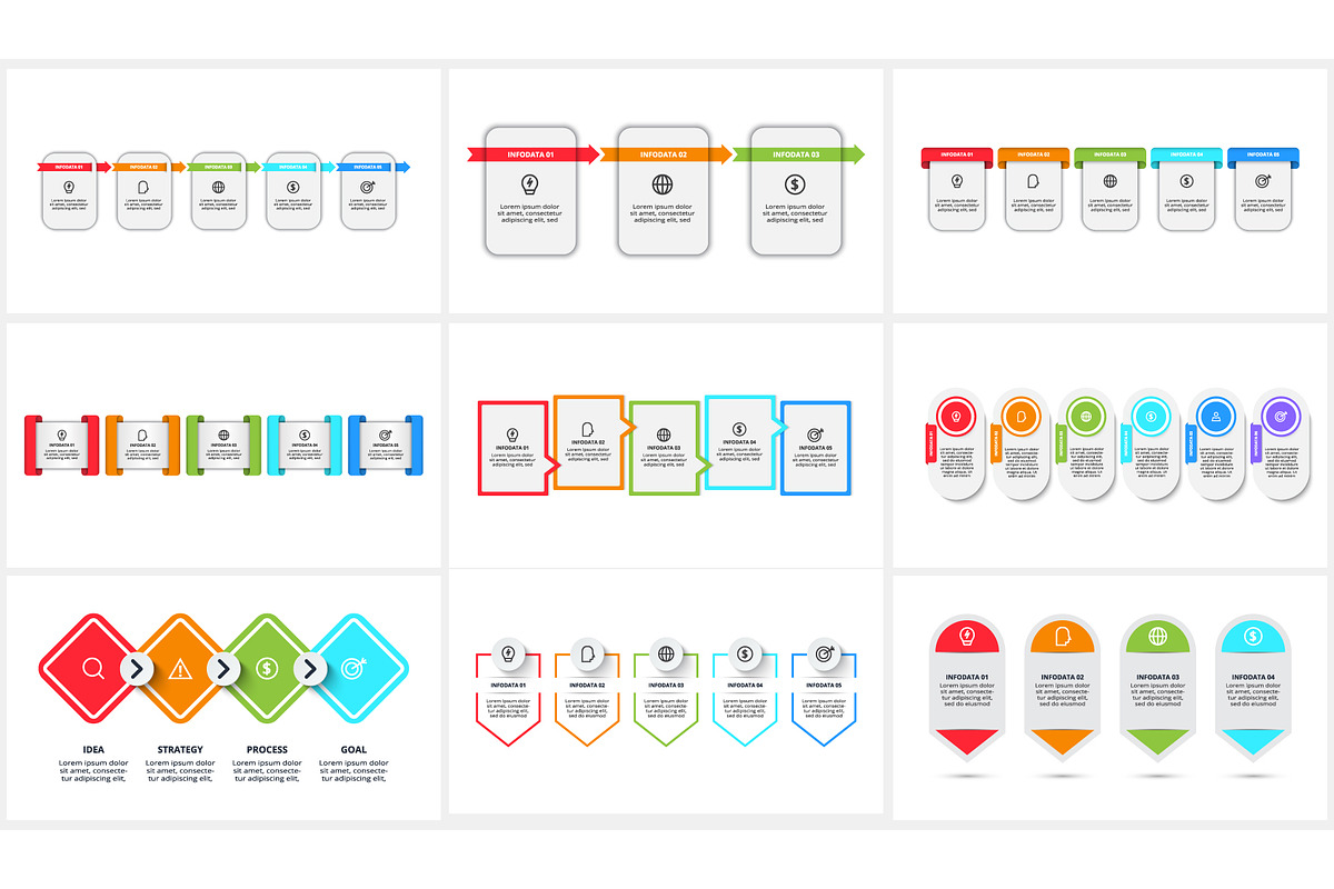 Workflow Presentation Canva Template preview 5