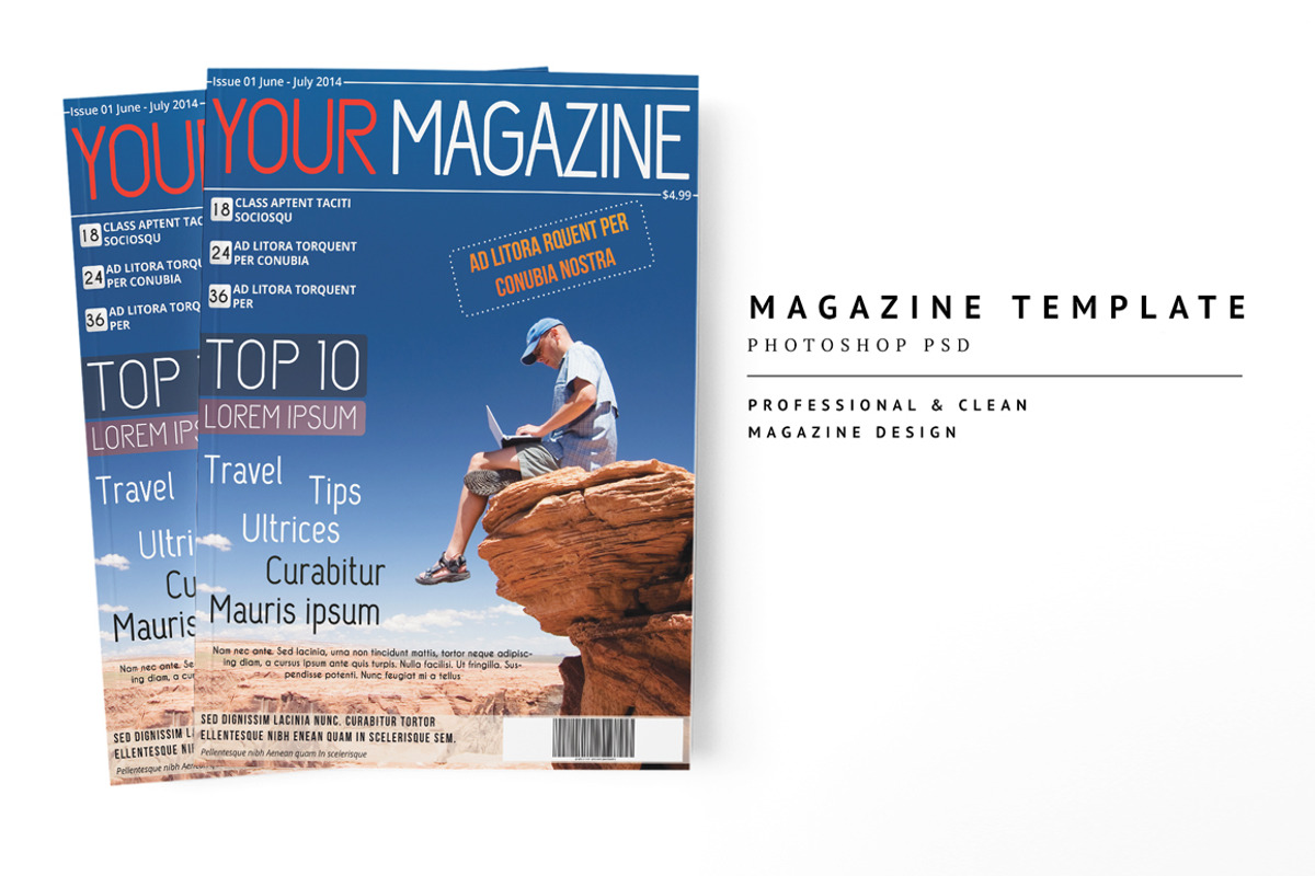 Magazine Template 15, a Magazine Template by pmvch (Photo 1 of 10)