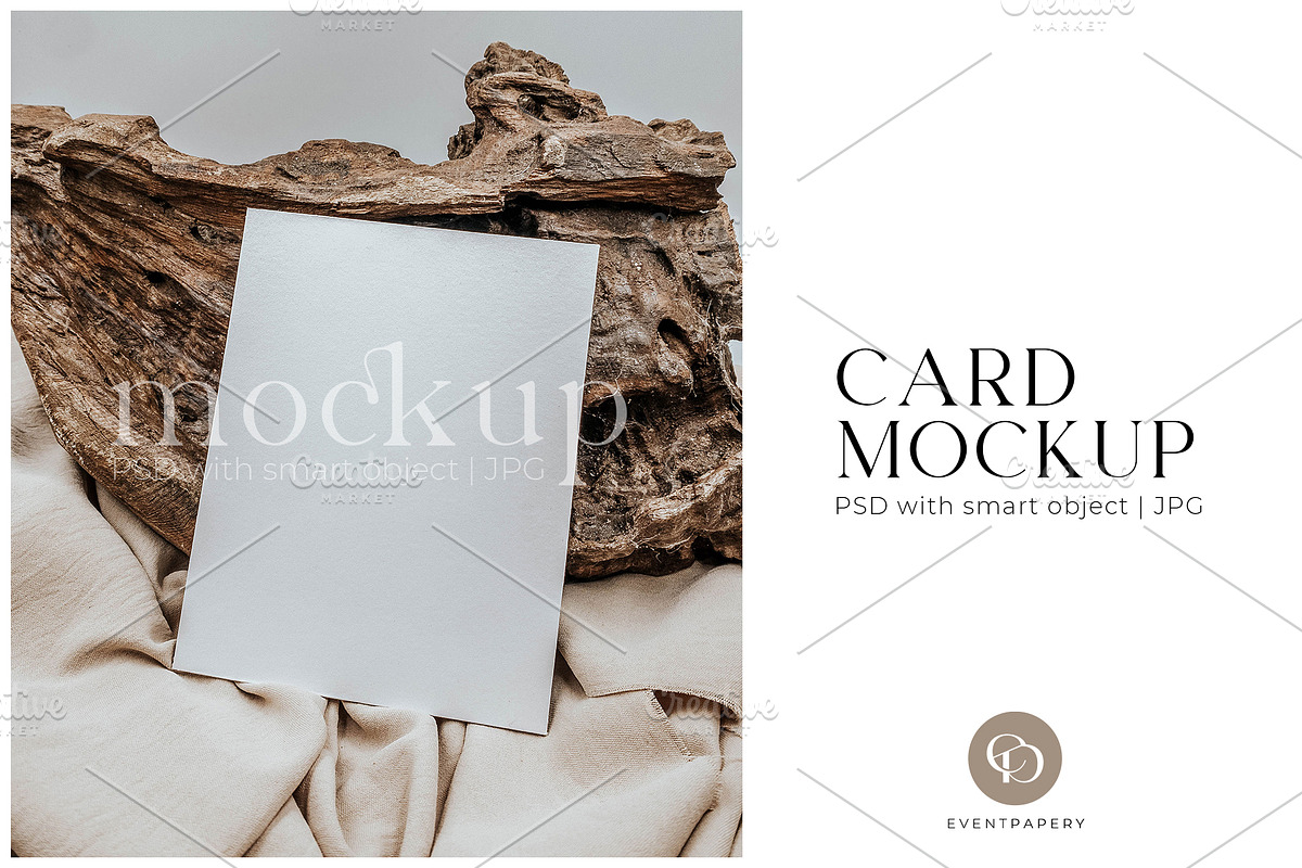 Card Mockup 8x10, a Print Template by eventpapery (Photo 1 of 3)