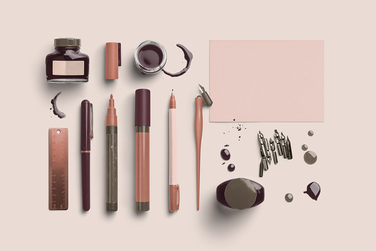 Blush and Earthy Tones PNG, an Object Graphic by Custom Scene (Photo 1 of 8)