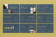 Blue Project Proposal Google Slide, a Presentation Template by graphicook (Thumbnail 2 of 4)