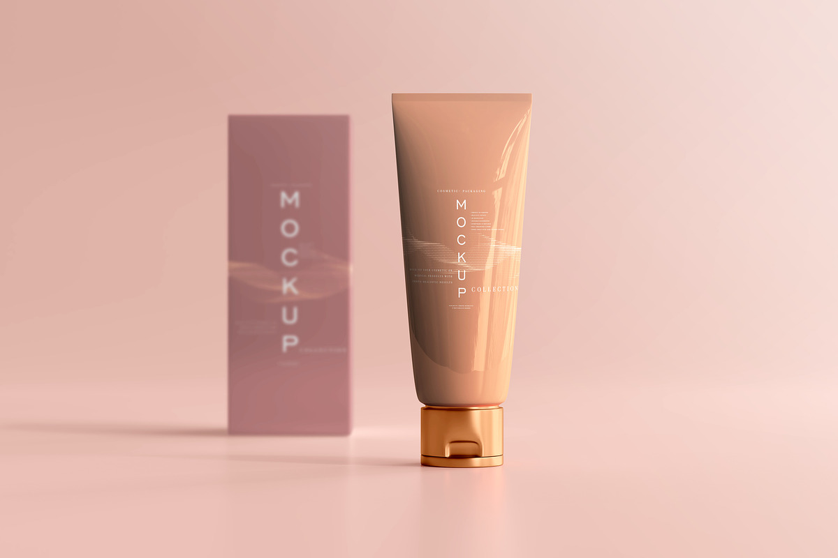 390+ Cosmetic Branding Mockup Scenes, a Cups & Container Mockup by pmvch (Photo 251 of 367)