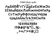 Tiger color font, a Font by Malena (Thumbnail 5 of 7)