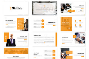 Nemal - Google Slide Template