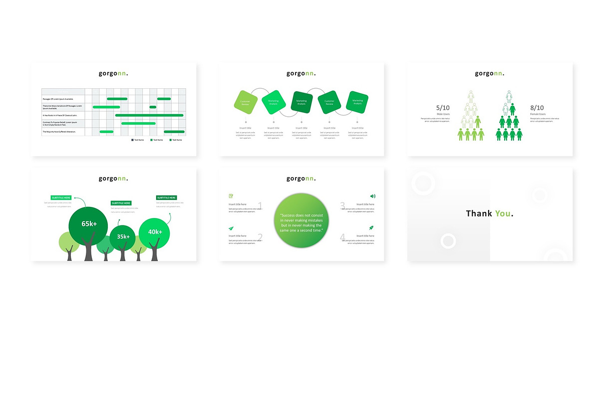 Gorgon - Powerpoint Template, a Presentation Template by AQR Studio