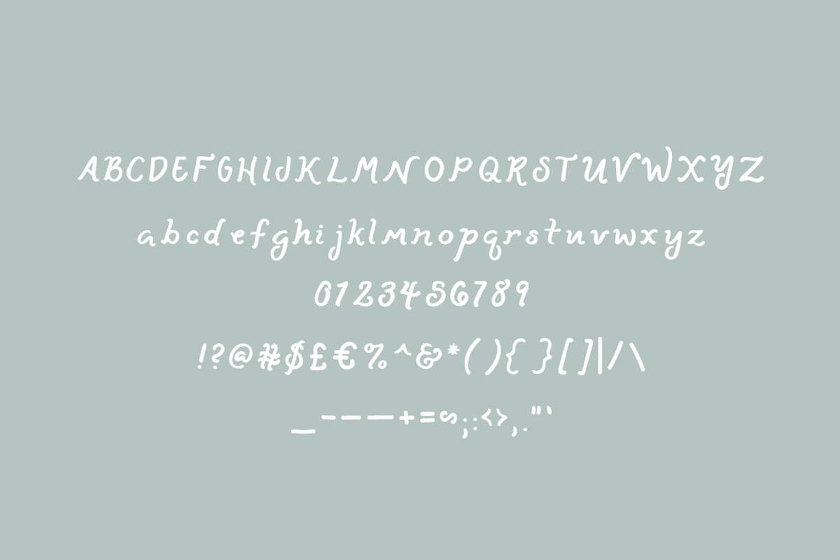 Lazy River: A Water-Inspired Font, a Sans Serif Font by Britt Fabello (Photo 6 of 6)