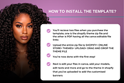 Hair website theme with banners, a Shopify Template by WeBuildBrand (Thumbnail 5 of 6)