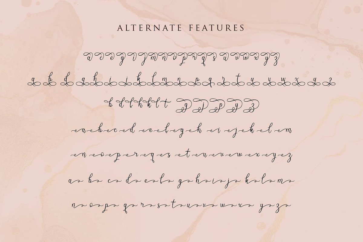 Mellandia, a Script Font by sabrcreative (Photo 3 of 12)