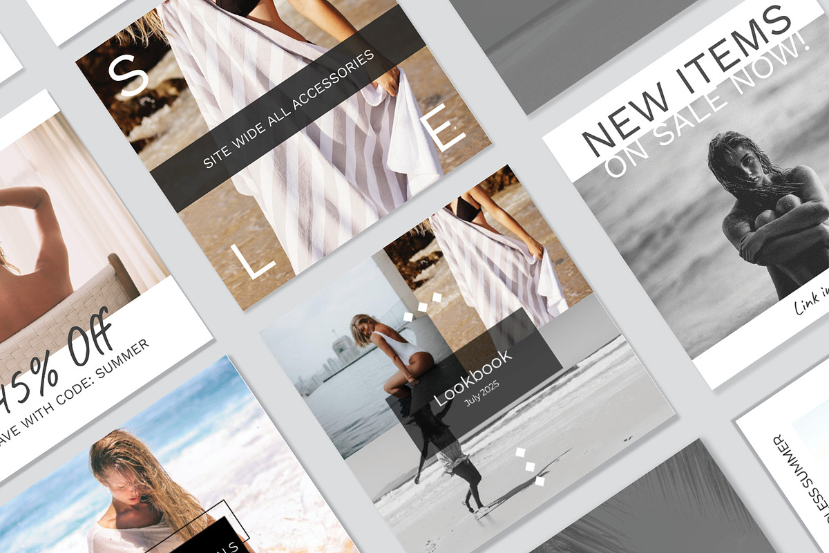 Fashion / Retail Social Media Pack, a Social Media Template by Unravel (Photo 3 of 5)