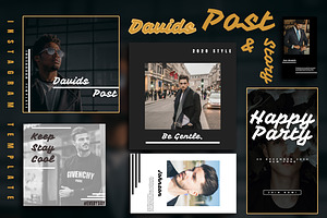 DAVIDS - Instagram Template
