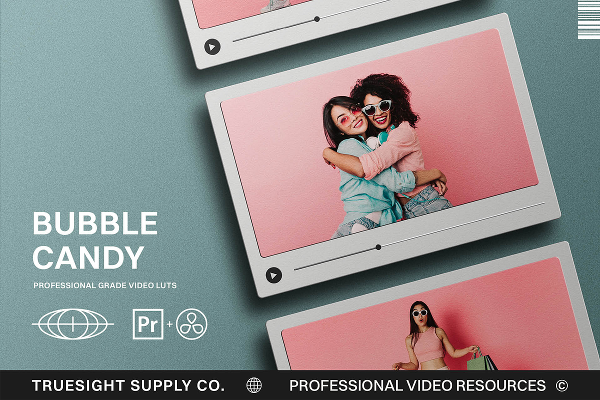 Bubblegum Candy - Video LUTs, a Brushes & More by Truesight Supply Co. (Photo 1 of 6)