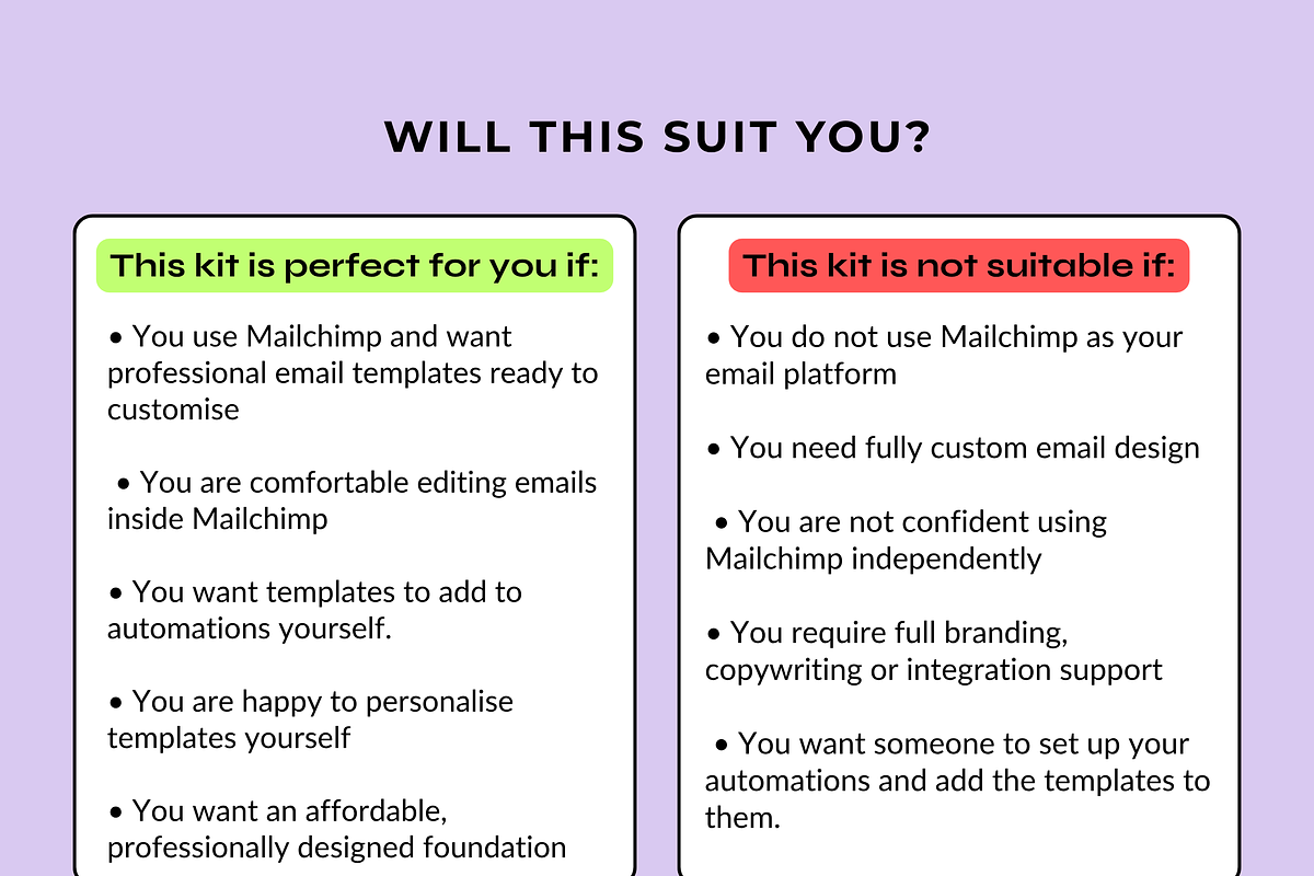 Mailchimp Email Sequence Templates, an Email Template by The Pixel Palace (Photo 6 of 8)