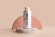 Aluminum Cosmetic Mockup Bundle, a Cups & Container Mockup by pmvch (Thumbnail 168 of 206)
