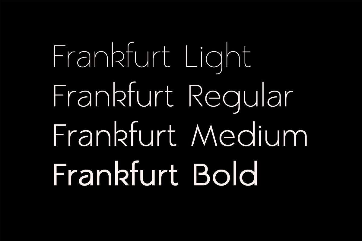 Frankfurt Sans - 8 Font Typeface, a Sans Serif Font by Harmonais Visual (Photo 18 of 23)
