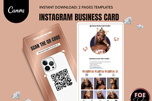 2023 Instagram Business Card