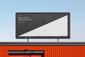 Billboard Mockup Template Bundle