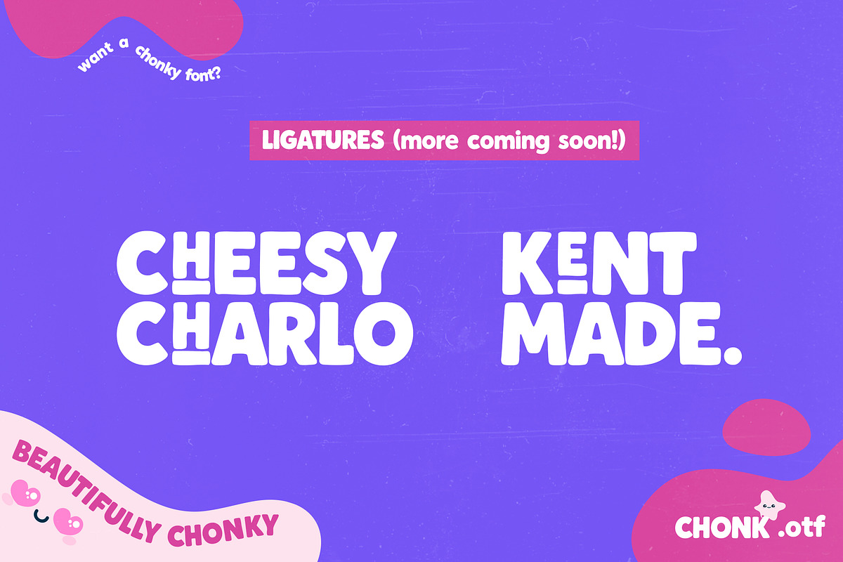 Chonk - Bold Display Font, a Sans Serif Font by Layerform Design Co.