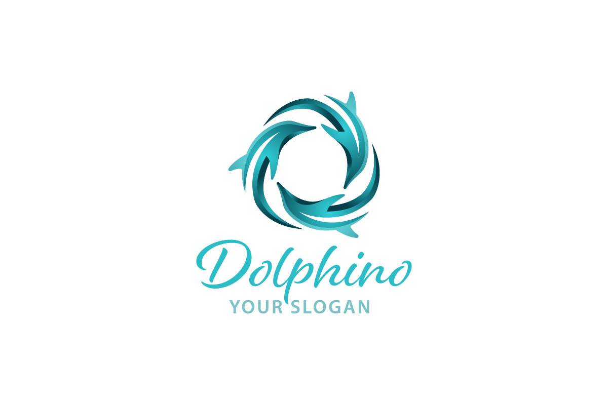 Unique and Elegant Dolphin Logo, a Branding & Logo Template by TemplatePlus.net (Photo 3 of 3)
