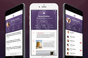 Megap - iOS Template, an UI Kit Template by Michael Eleder Templates (Thumbnail 5 of 9)