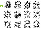 Dynamic Explosion and Impact Effects, an Object Graphic by RT Studio (Thumbnail 1 of 4)