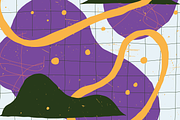 Abstract and Geometric Patterns, a Decorative Illustration by bloomjackbloom (Thumbnail 1 of 7)