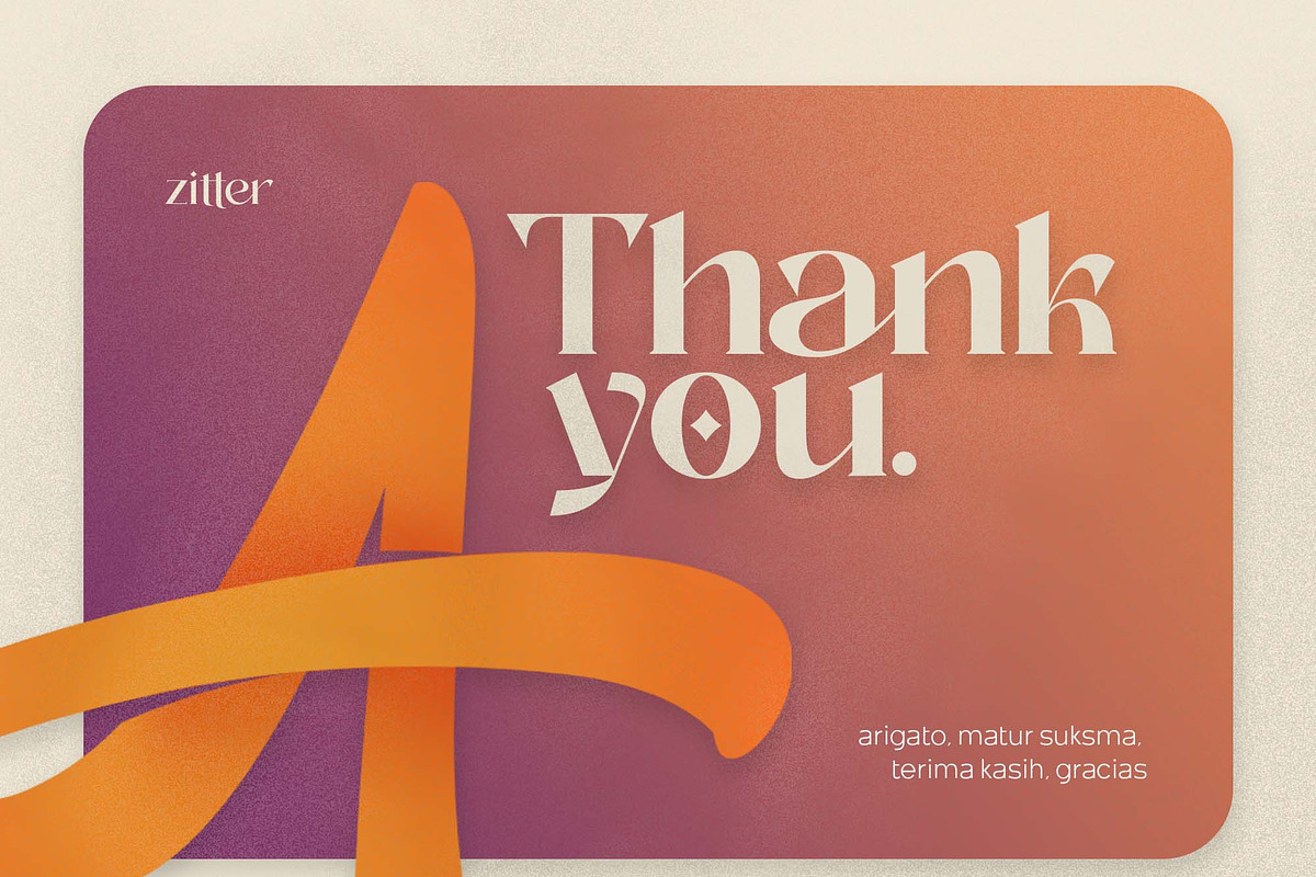 Zitter - Decorative Serif, a Serif Font by Ardyanatypes (Photo 12 of 12)