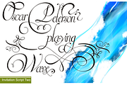 Invitation Script Two, a Script Font by Intellecta Design (Thumbnail 4 of 4)
