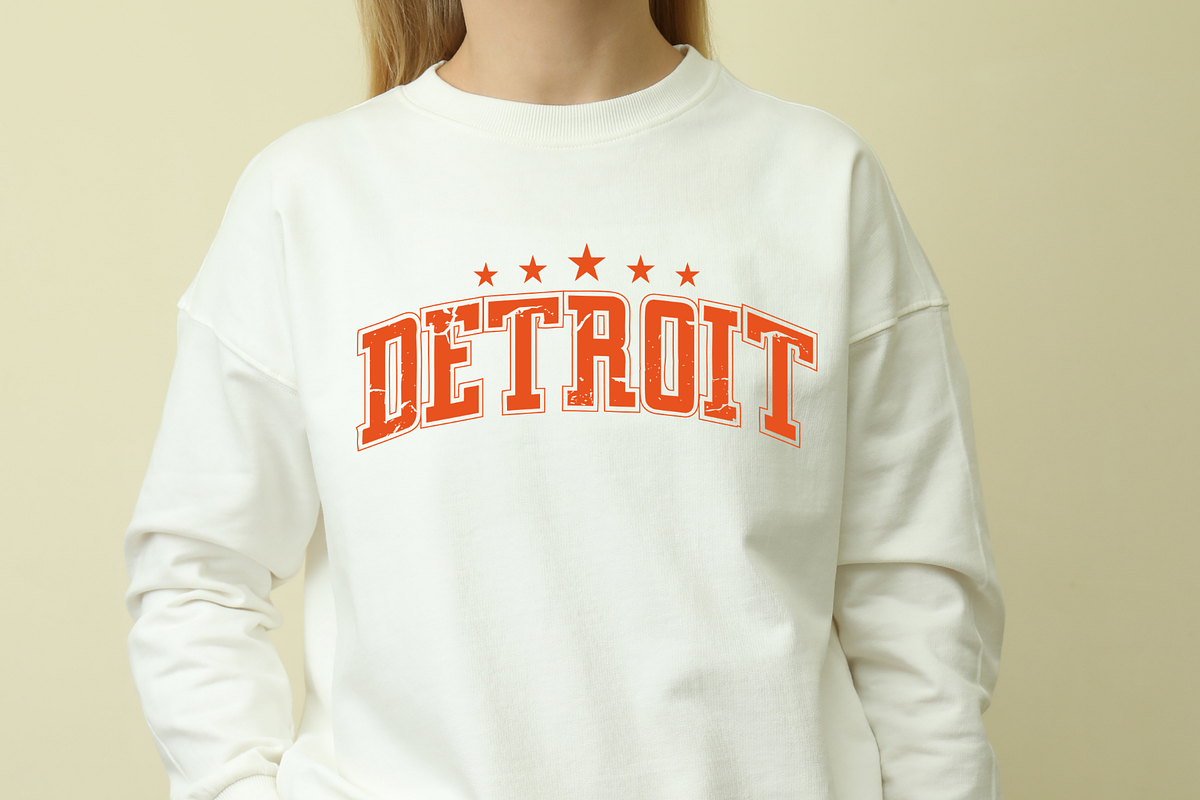 DETROIT PNG SVG Digital Files, Retro, a Graphic by Vector Portal (Photo 2 of 5)