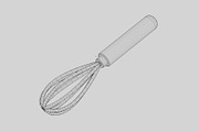 Whisk 3D Model, an Object 3D Model by fahad121 (Thumbnail 5 of 7)