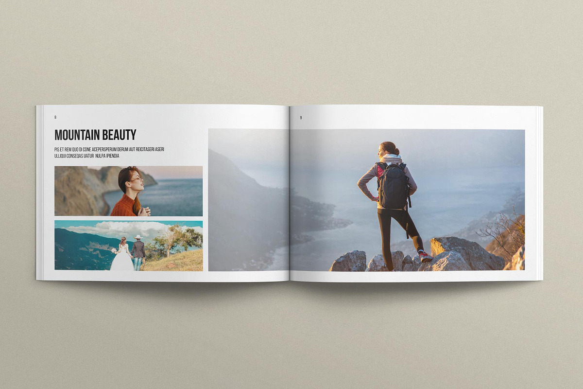 Photography Book Layout Landscape, a Magazine Template by E-Type (Photo 5 of 7)