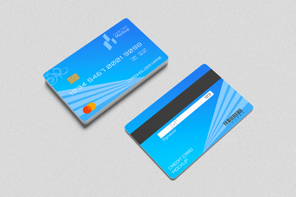 Credit Card Mockup, a Print Template by rahmatmoscae (Photo 10 of 10)