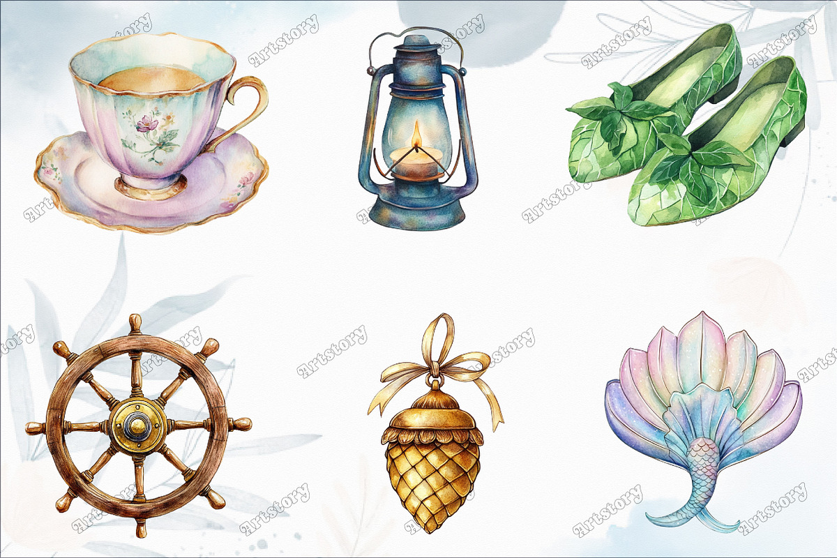 Peter Pan Watercolor Clipart, an Illustration by designcity5 (Photo 2 of 5)