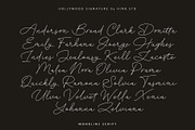 Hollywood Signature Monoline Font, a Handwritten Font by HIRO.std (Thumbnail 10 of 11)