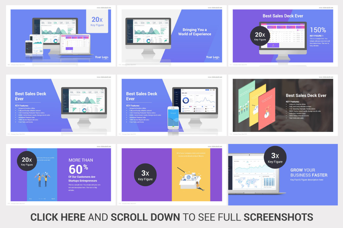 Best Sales Deck PowerPoint Template, a Presentation Template by SlideSalad (Photo 17 of 45)