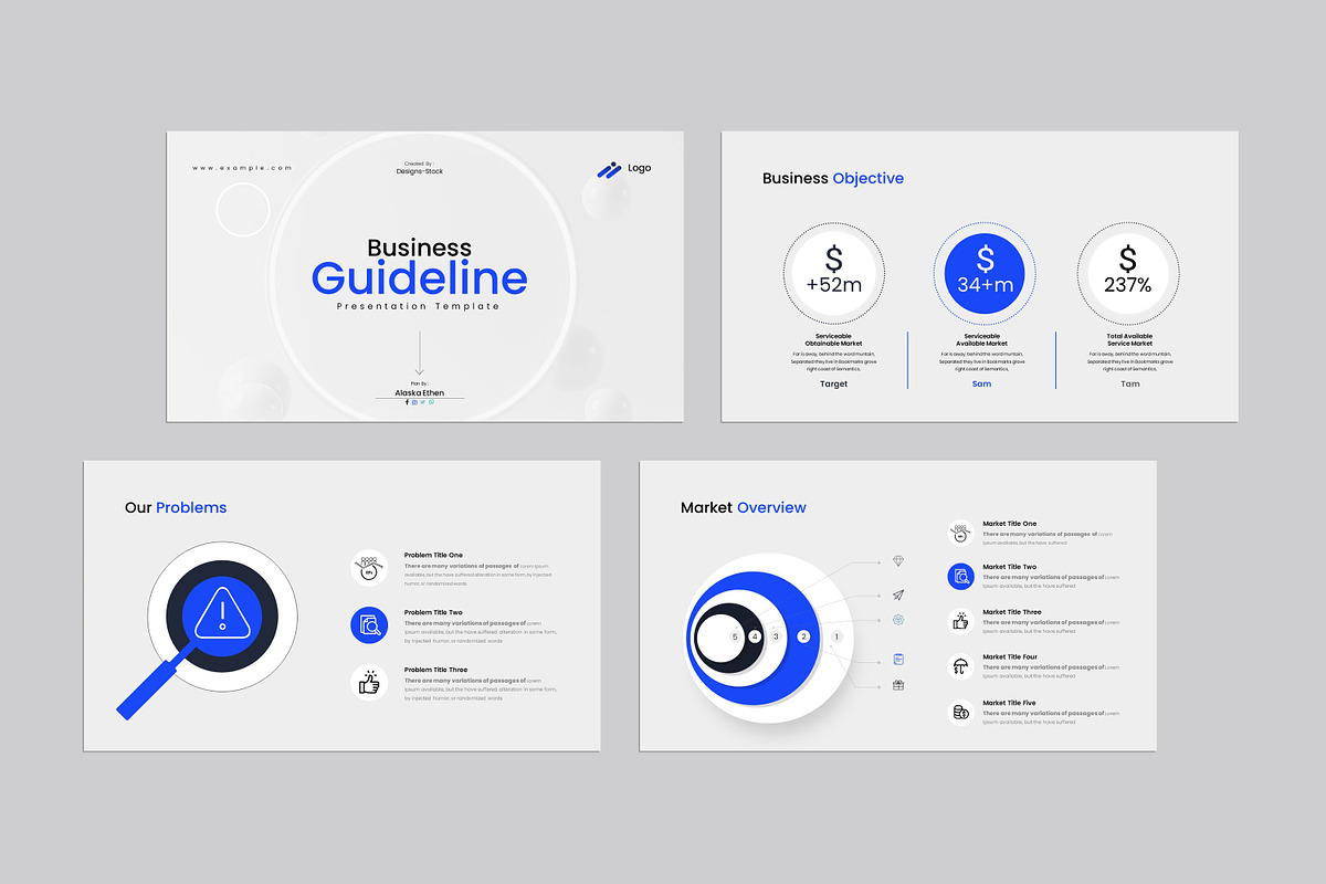 Business Guideline Template, a Presentation Template by Creative-Work (Photo 4 of 9)
