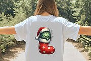 Christmas Funny Monster Clipart, an Illustration by CrexoraLab (Thumbnail 5 of 5)